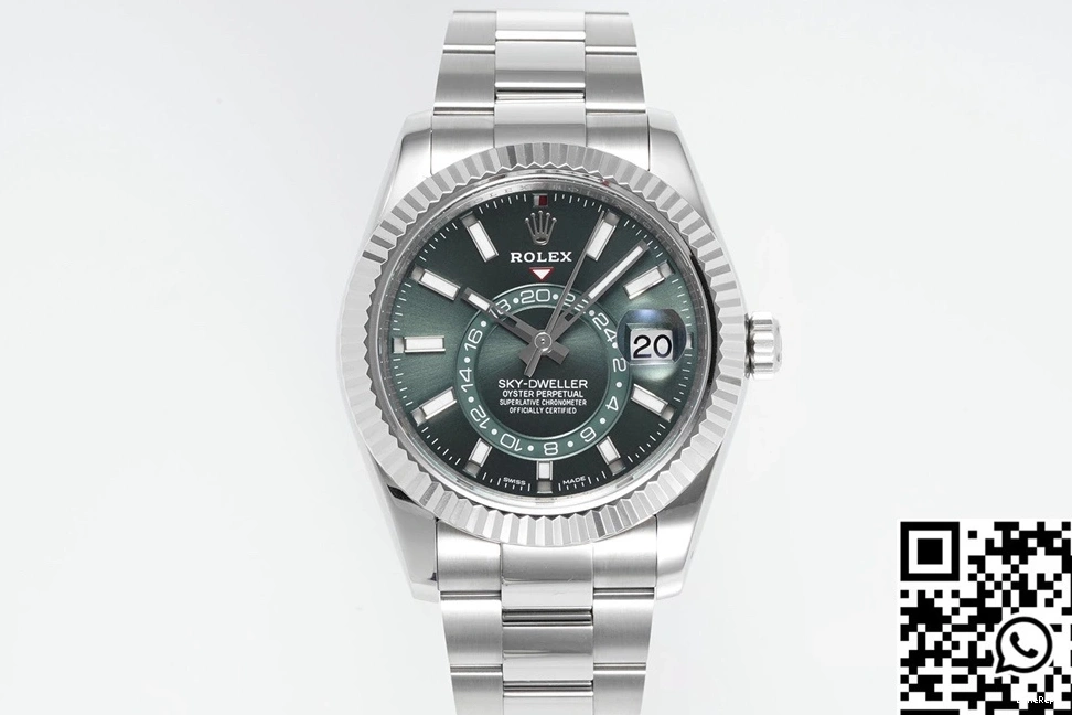 M336934-0001 ZF Rolex DWELLER SKY Green Dial Factory 0408